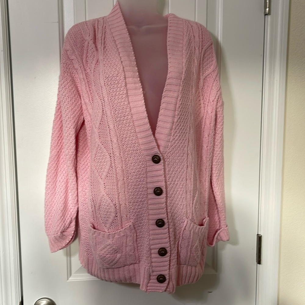 Ruchi Ruchi London Pink Cardigan Sweater.
